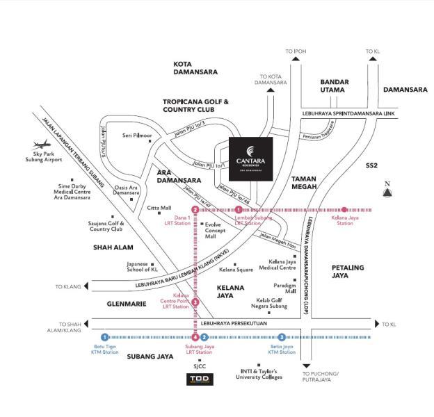 Ara Damansara : Cantara Residences